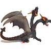 Bullyland draak tweekoppige zwarte (75597)
