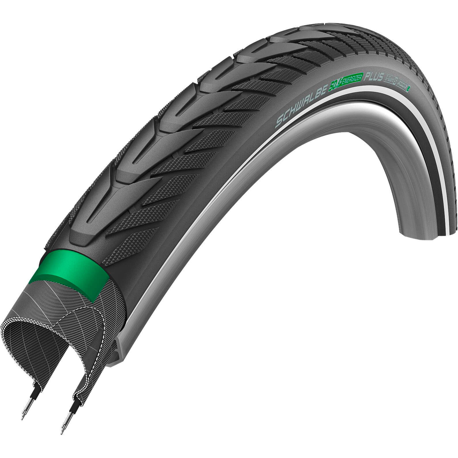 Energizzante per pneumatici Schwalbe 25x più 28 x 1,40 zw rifl