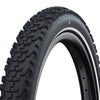 Schwalbe smart sam cargo - cableado - addix e - super defensa - 20x2,35 - negro + reflex