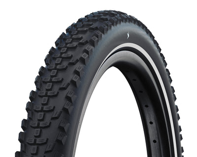Schwalbe smart sam cargo - cablato - addix e - super defence - 26x2.35 - nero + reflex