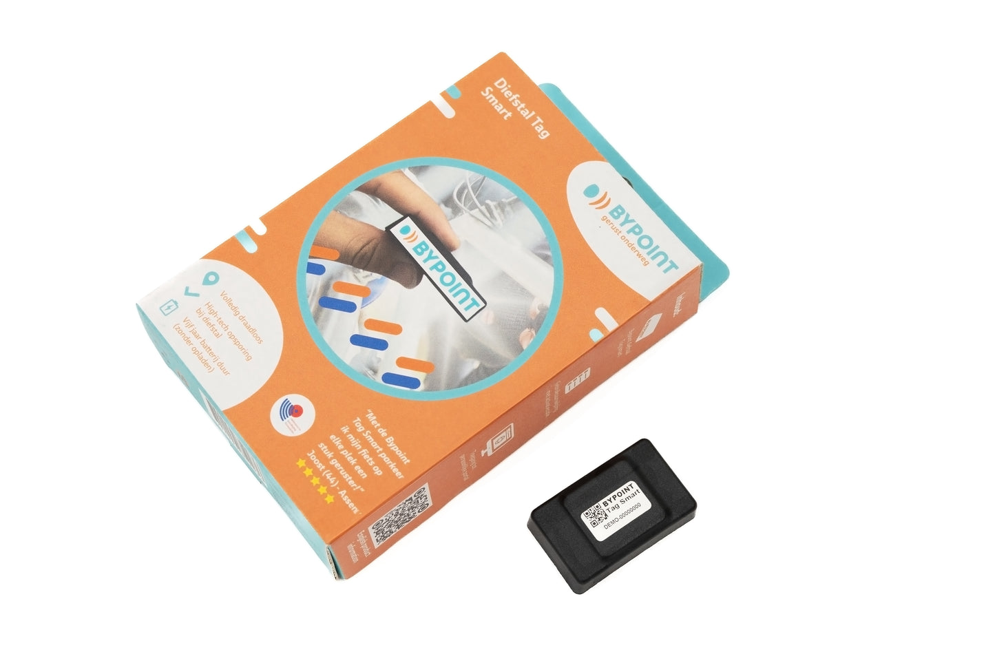 Bypoint etiqueta inteligente rastreador GPS independiente