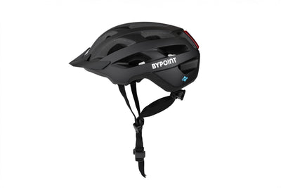 Bypoint helm s-ert fl 25 mat zwart m 54-58cm