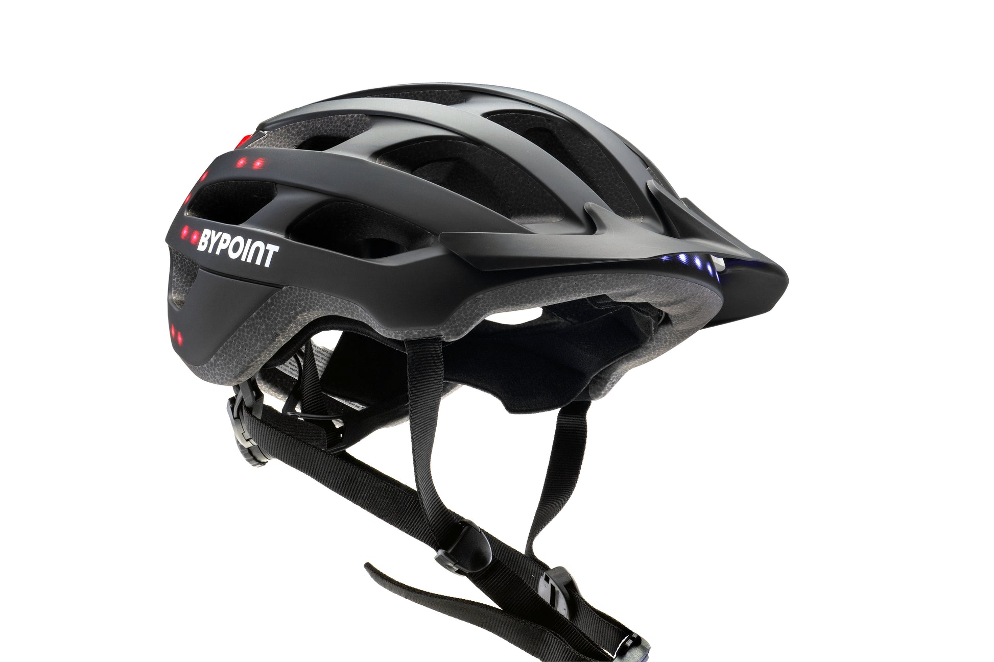 Bypoint helm s-ert fl 25 mat zwart l 58-62cm
