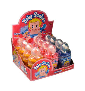 Funny candy baby sucker (12 stuks)