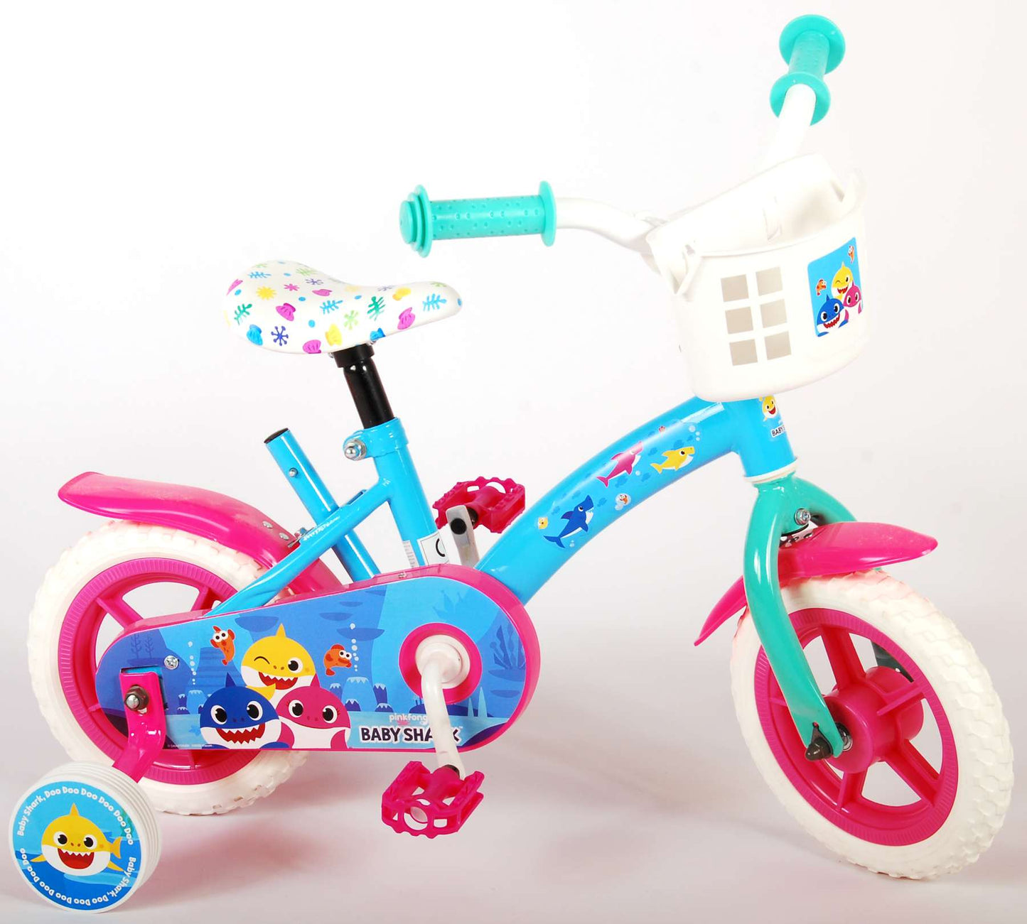 Bicycle per bambini dell'Ocean - unisex - 10 pollici - blu rosa - trapper