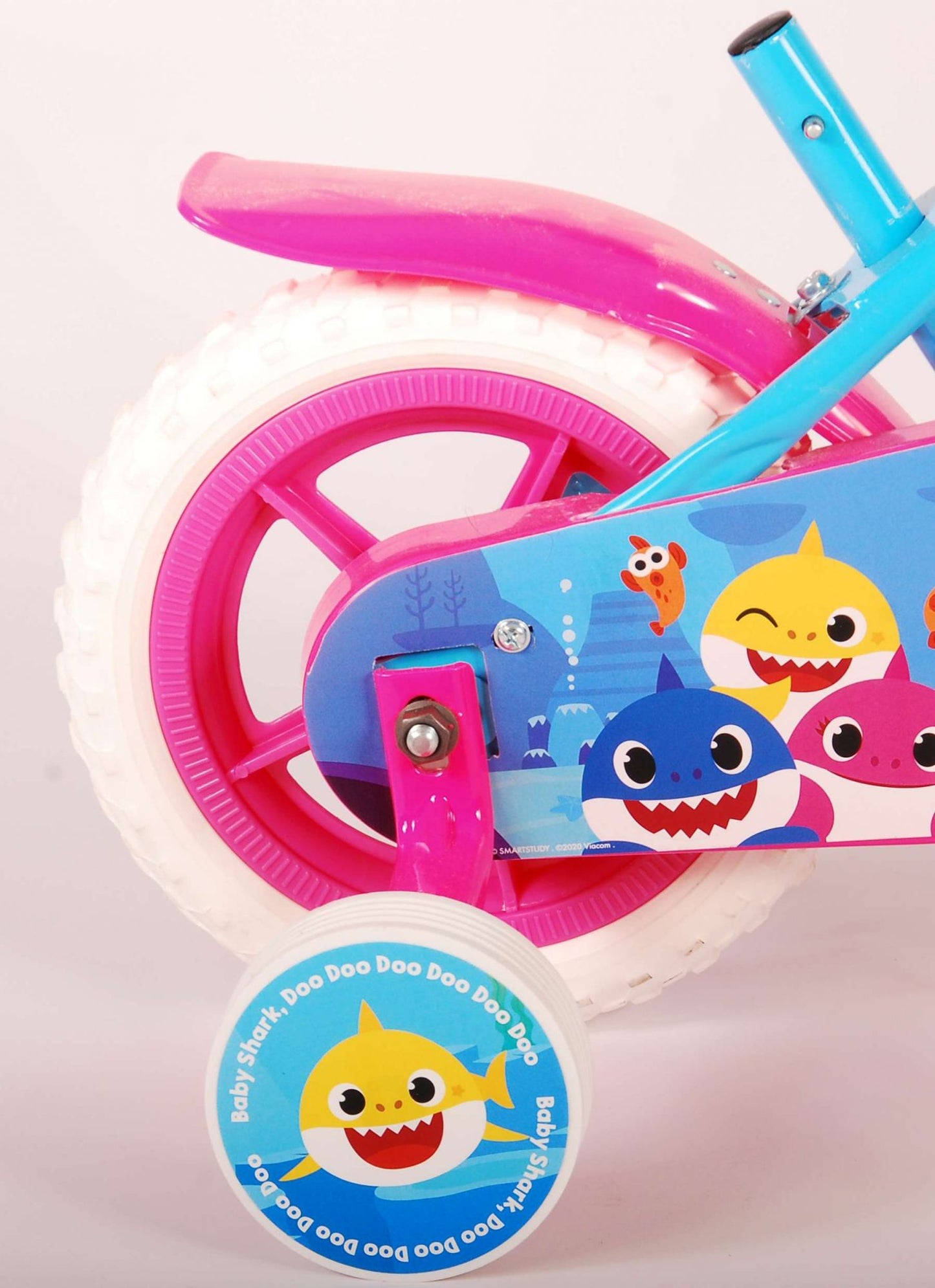 Bicycle per bambini dell'Ocean - unisex - 10 pollici - blu rosa - trapper