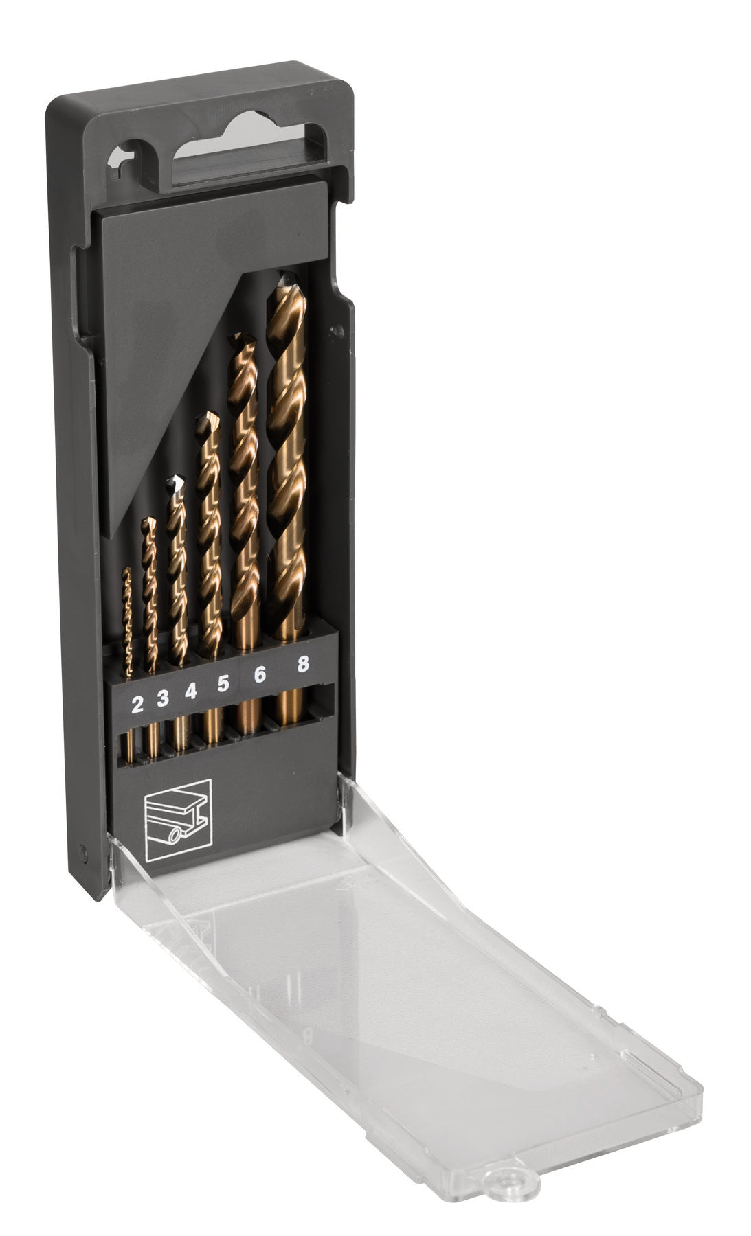 Set di punte Bahco hss-e | cobalto | per metallo - 6 pezzi - 4511-set-6