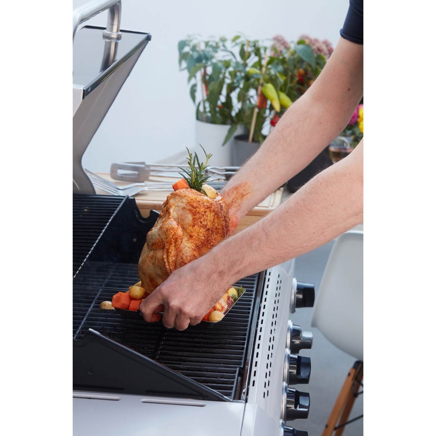 Porta di pollo Barbecook