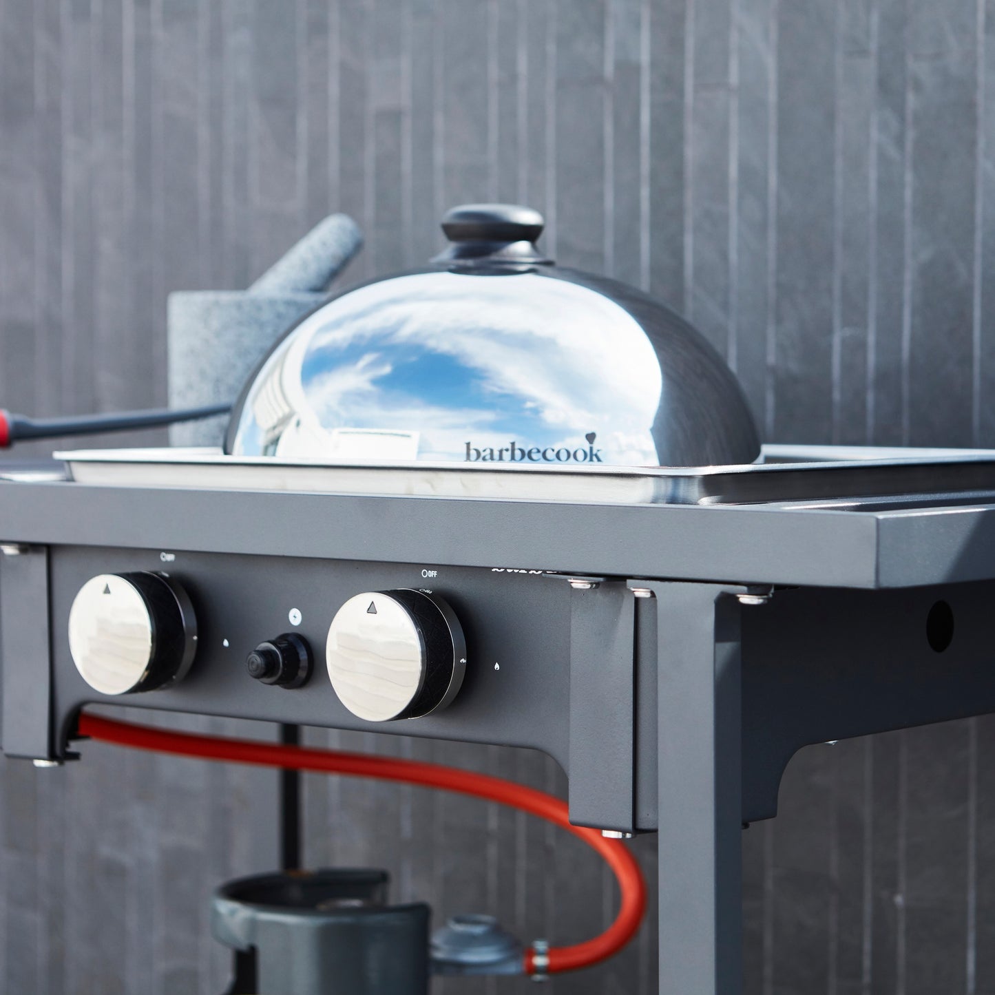 Barbecook Olivia Plancha Dome da acciaio inossidabile Ø 30 cm