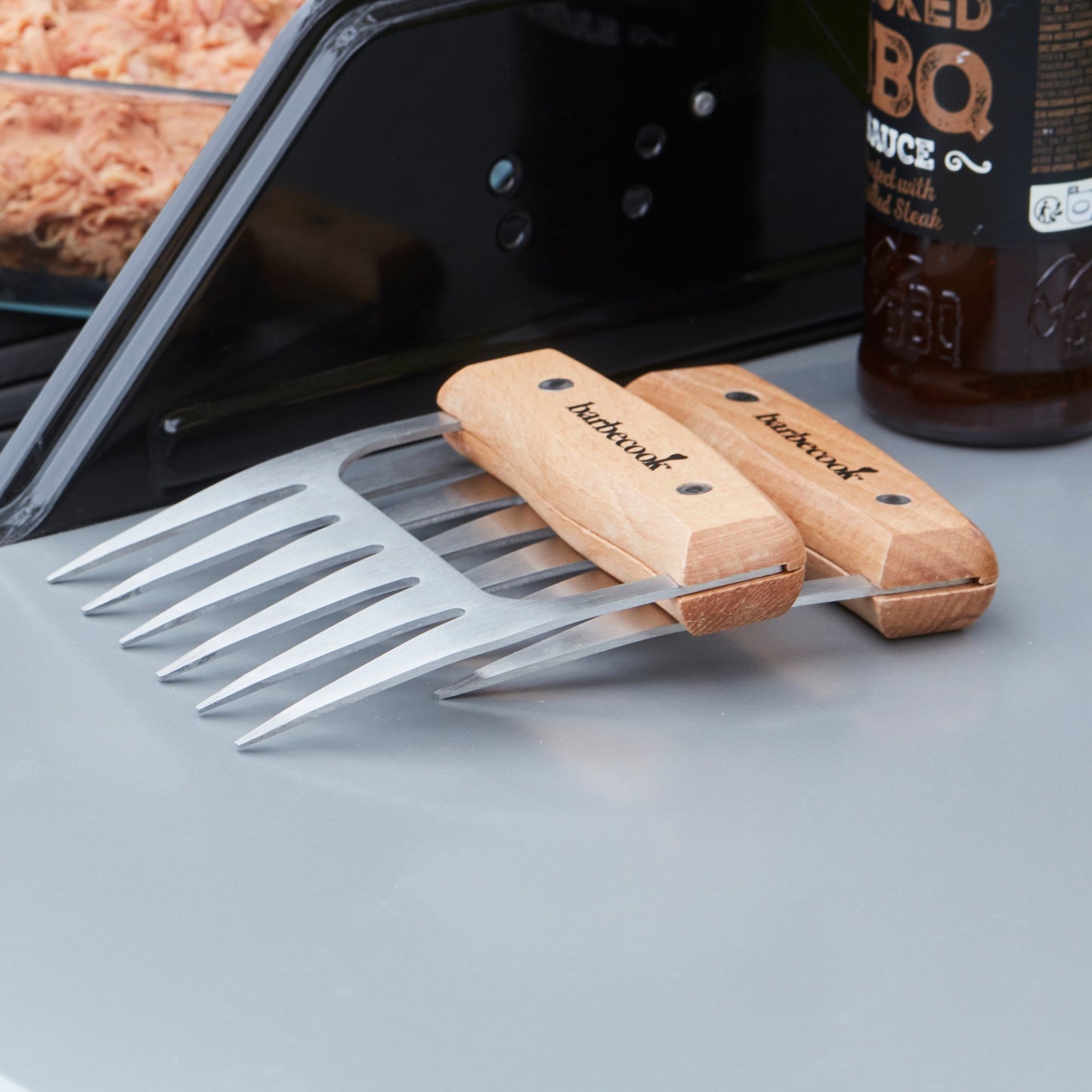 Set di barbecook di 2 artigli di carne