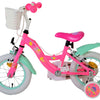 Volare barbie kinderfiets - meisjes - 12 inch - roze - twee handremmen
