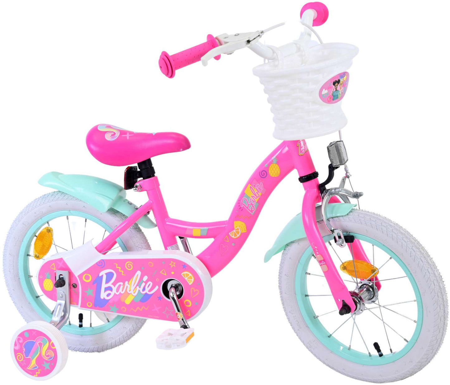 Barbie Children's Bike Girls de 14 pulgadas rosa