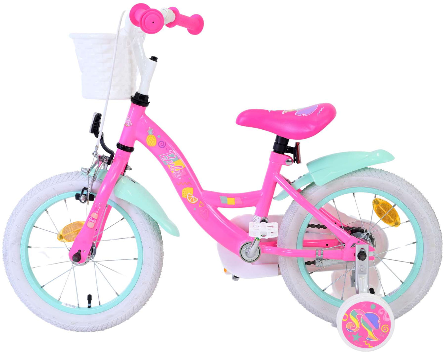 Barbie Children's Bike Girls de 14 pulgadas rosa