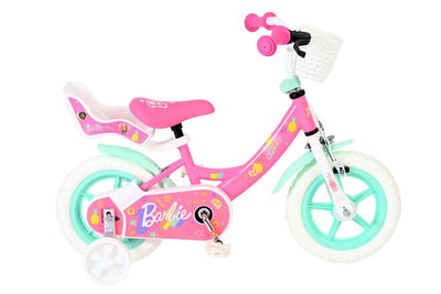 Bicicletta per bambini Barbie - ragazze - ruote magnetiche - 12 pollici - rosa