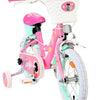 Bicicleta infantil Barbie - niña - 14 pulgadas - rosa - dos frenos de mano