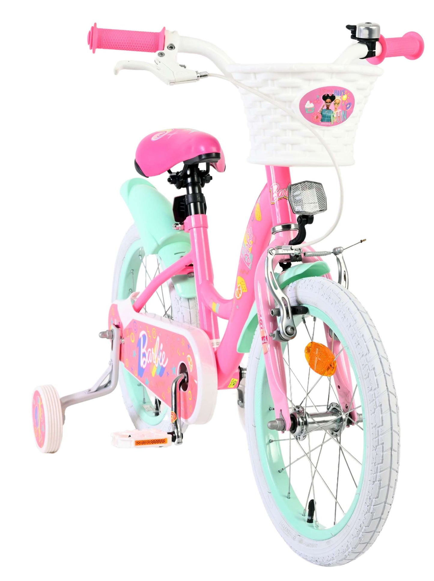 Bicicletta per bambini Barbie - ragazze - 16 pollici - rosa