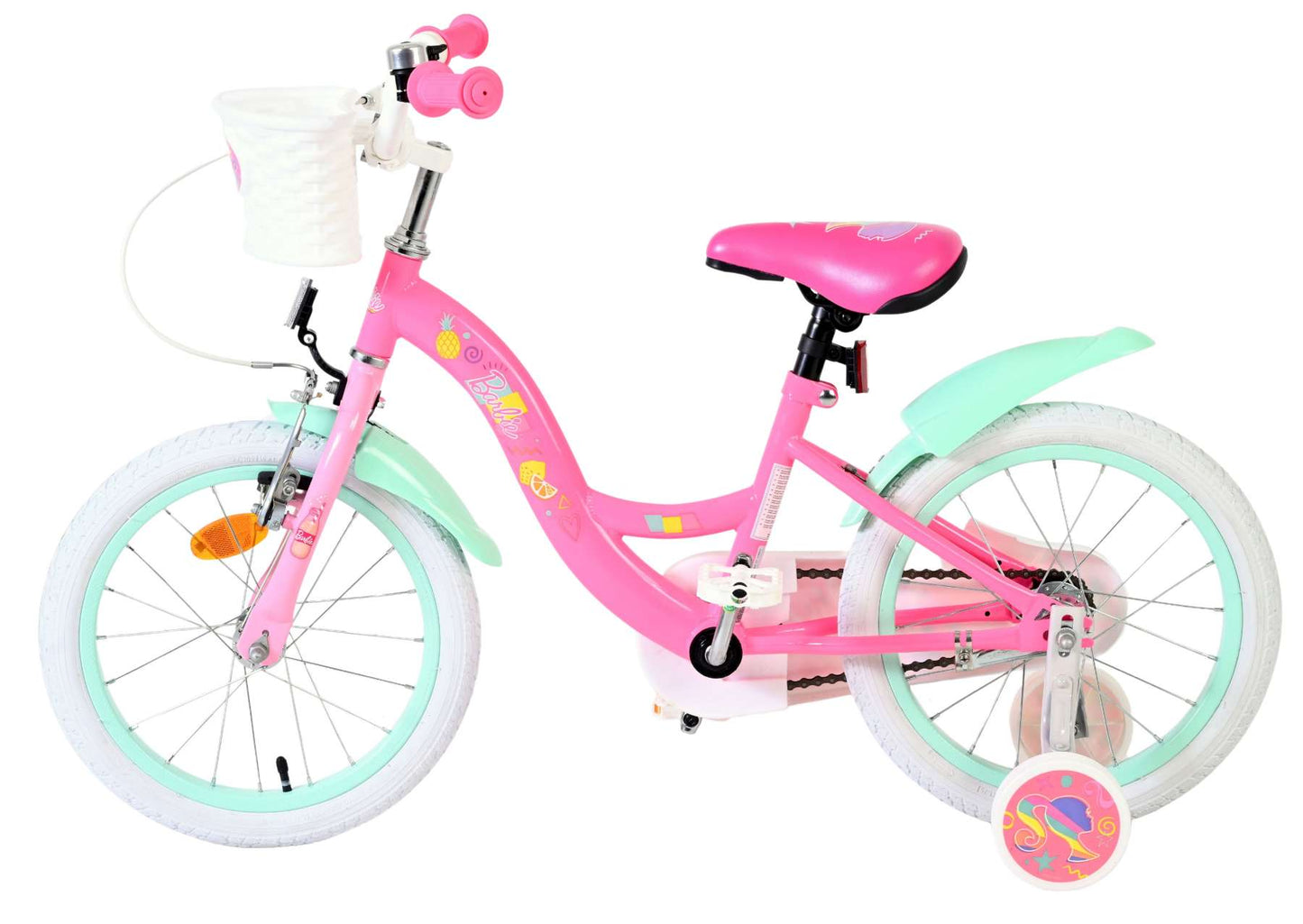 Bicicletta per bambini Barbie - ragazze - 16 pollici - rosa