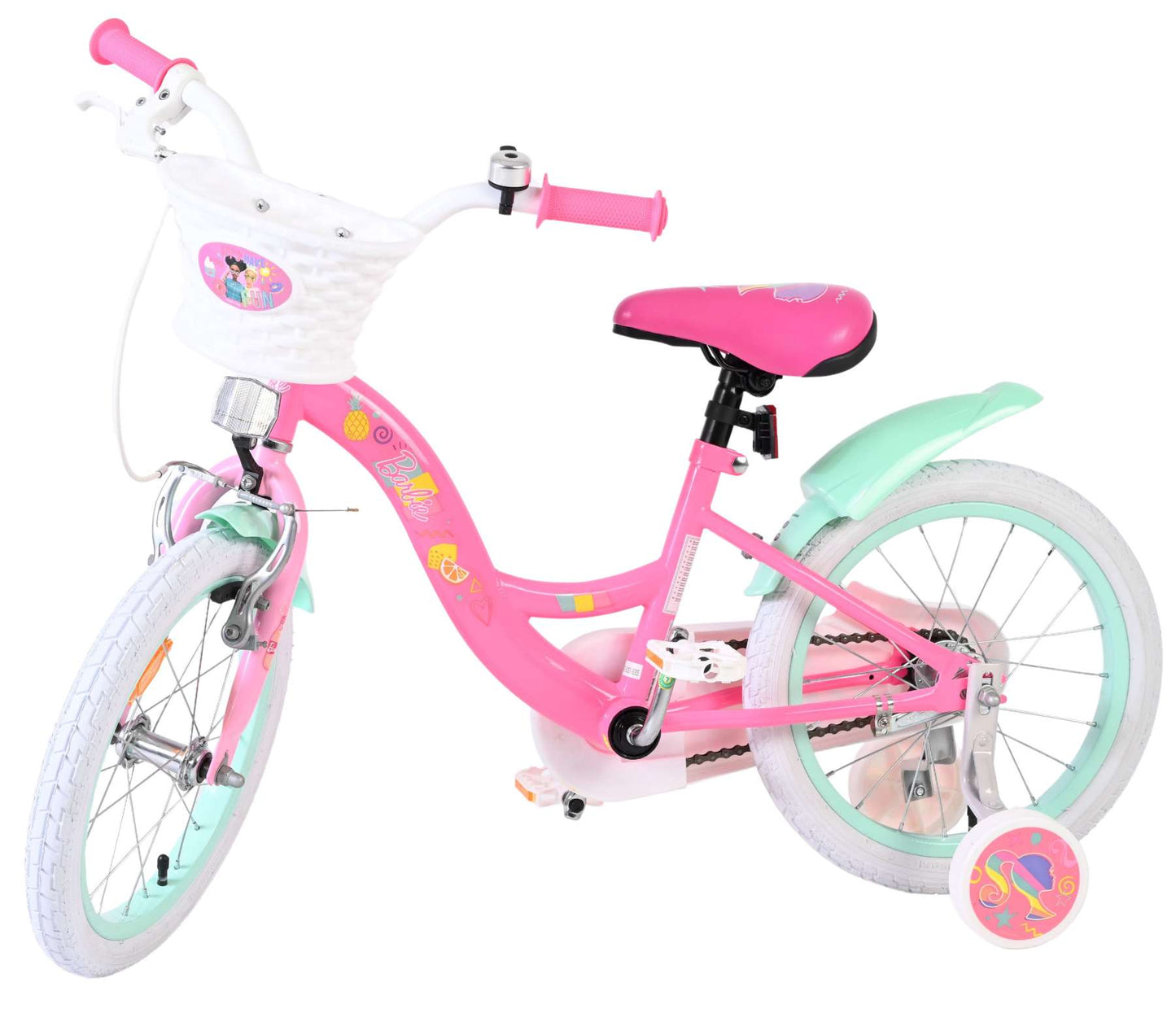 Bicicletta per bambini Barbie - ragazze - 16 pollici - rosa