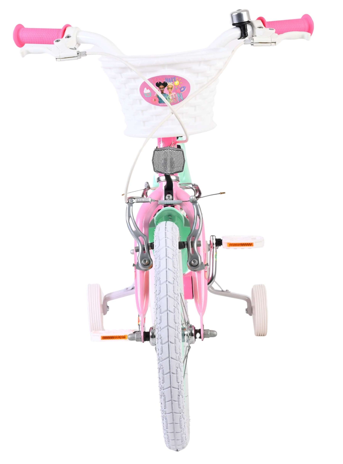 Bicicletta per bambini Barbie - ragazze - 16 pollici - rosa - due freni a mano