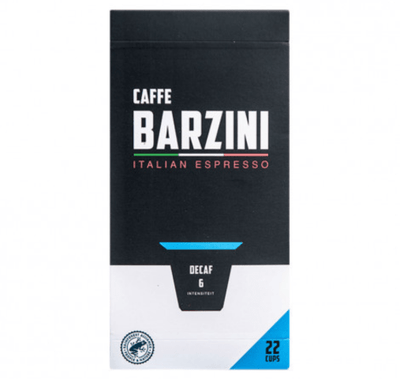 Capsule Barzini decaffeinato (22 pezzi)