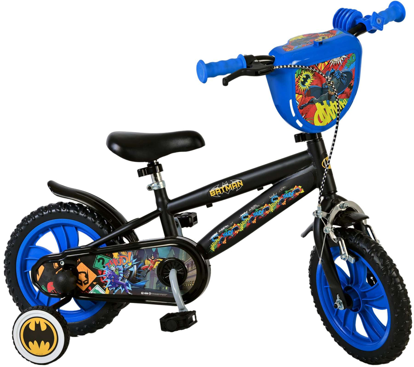 Batman para niños Bike - Boys - 12 pulgadas - Negro