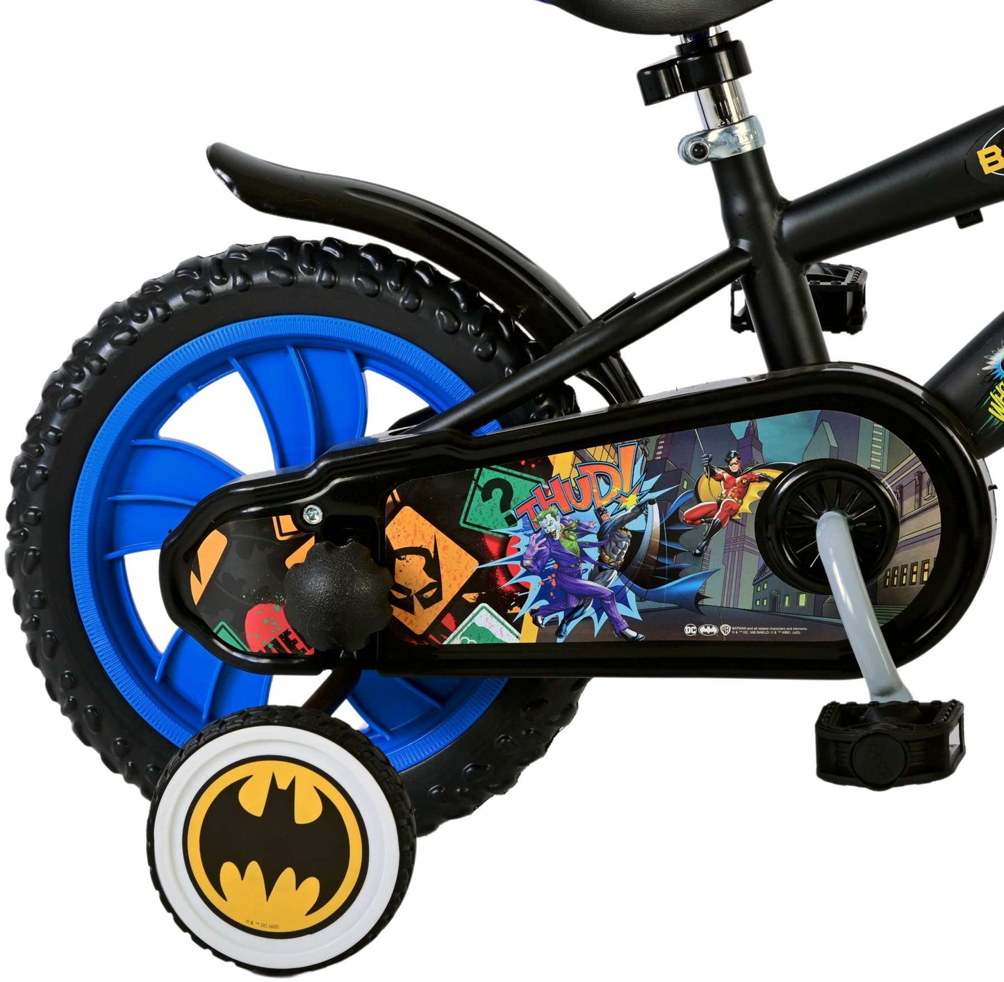 Batman Children's Bike - Boys - 12 pollici - Nero