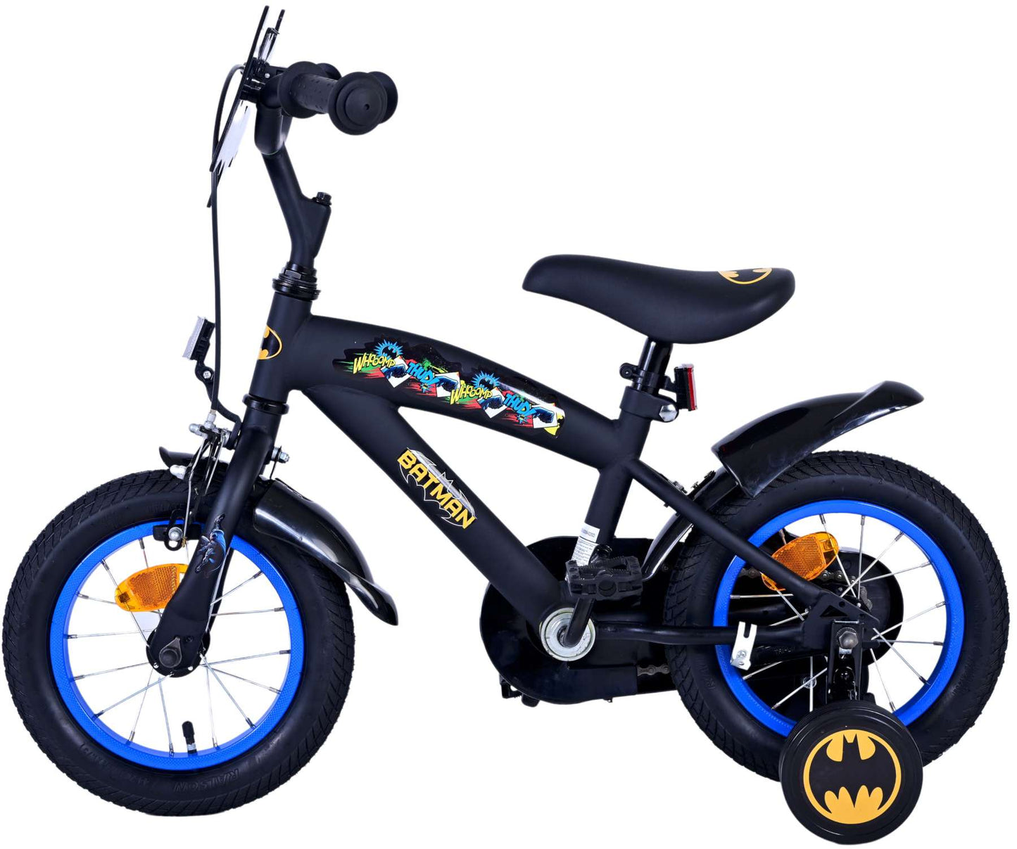 Batman Bike Bike Boys 12 pulgadas Negro