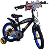 Batman Children's Bike Boys da 14 pollici Nero Freni a due mani