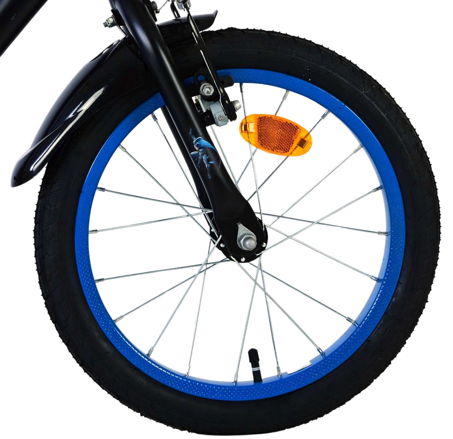 Bicicletta per bambini Batman - ragazzi - 16 pollici - nera - 2 freni a mano