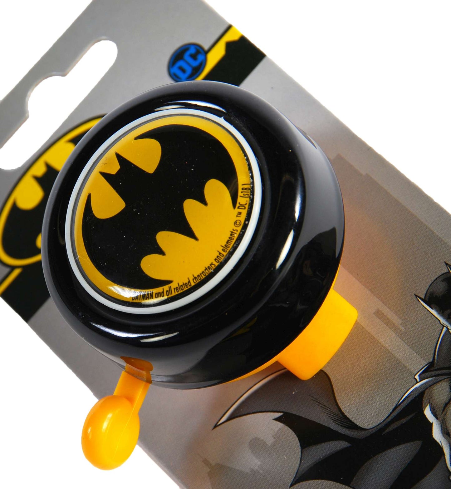 Bicicleta Bell Batman 50 mm de amarillo negro
