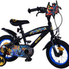 Batman Children's Bike Boys da 12 pollici Nero Freni a due mani