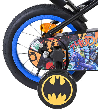 Bicicleta para niños Batman - niños - 12 pulgadas - negra