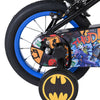 Bicicletta per bambini Batman - ragazzi - 12 pollici - nera - due freni a mano