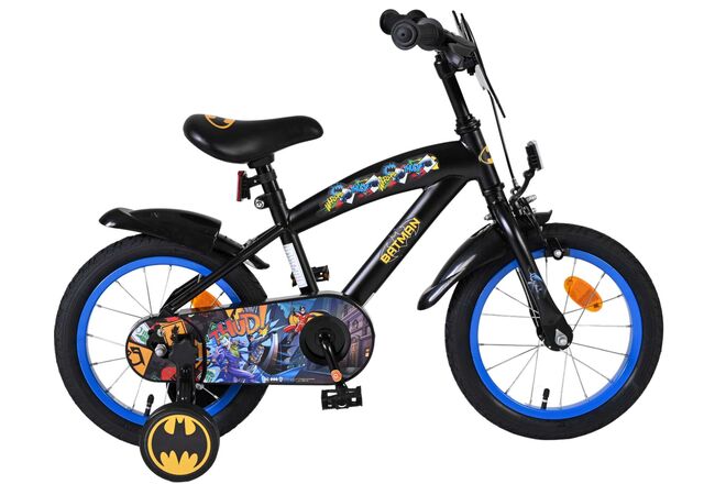 Bicicletta per bambini Batman - ragazzi - 14 pollici - nera