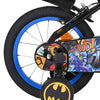 Bicicletta per bambini Batman - ragazzi - 14 pollici - nera - due freni a mano