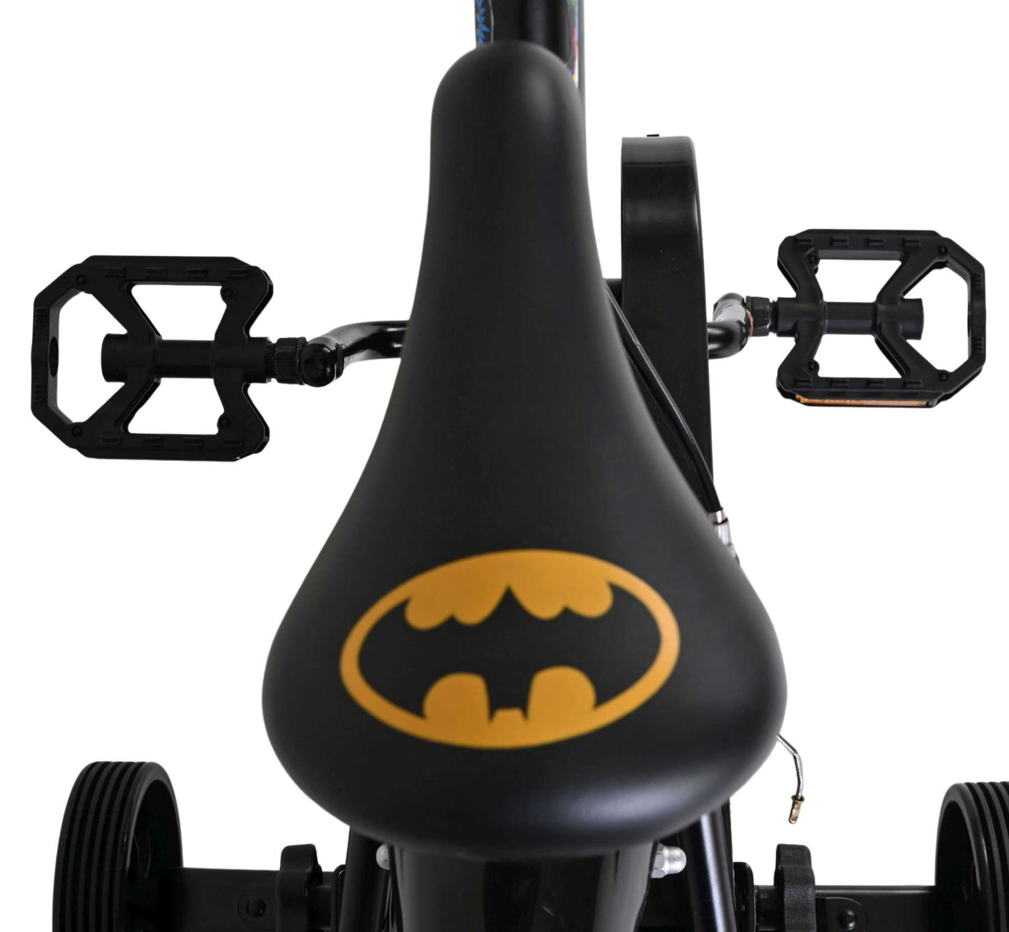 Bicicletta per bambini Batman - ragazzi - 14 pollici - nera - due freni a mano