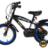 Bicicletta per bambini Batman - ragazzi - 14 pollici - nera - due freni a mano