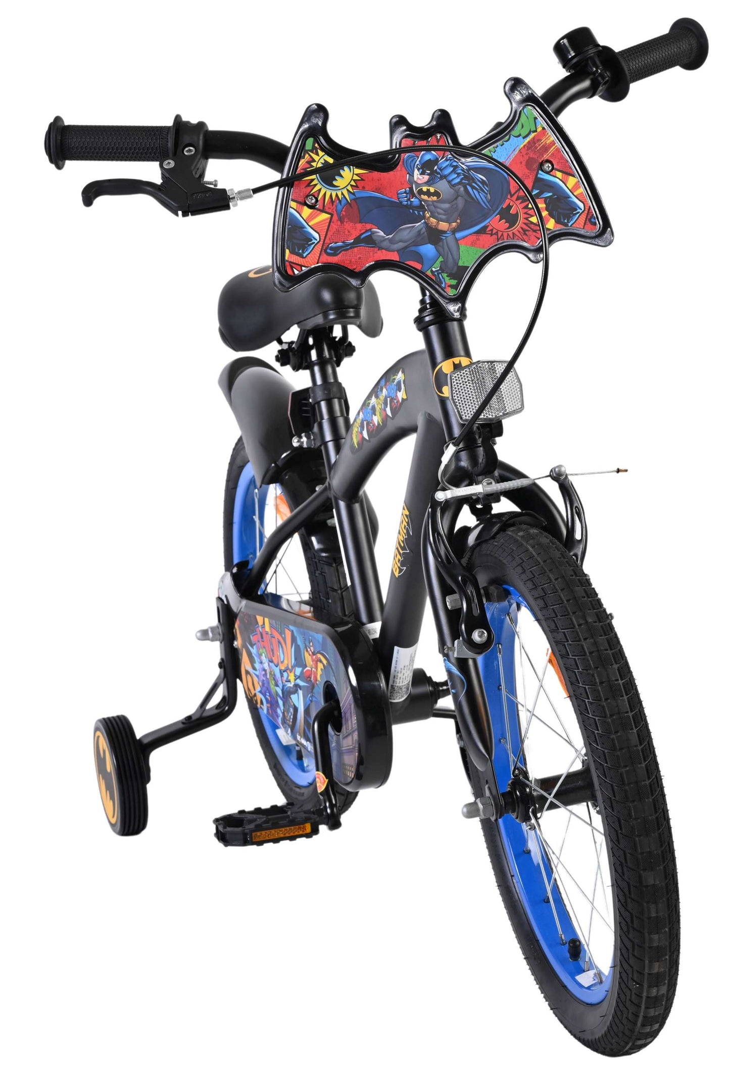 Bicicletta per bambini Batman - ragazzi - 16 pollici - nera