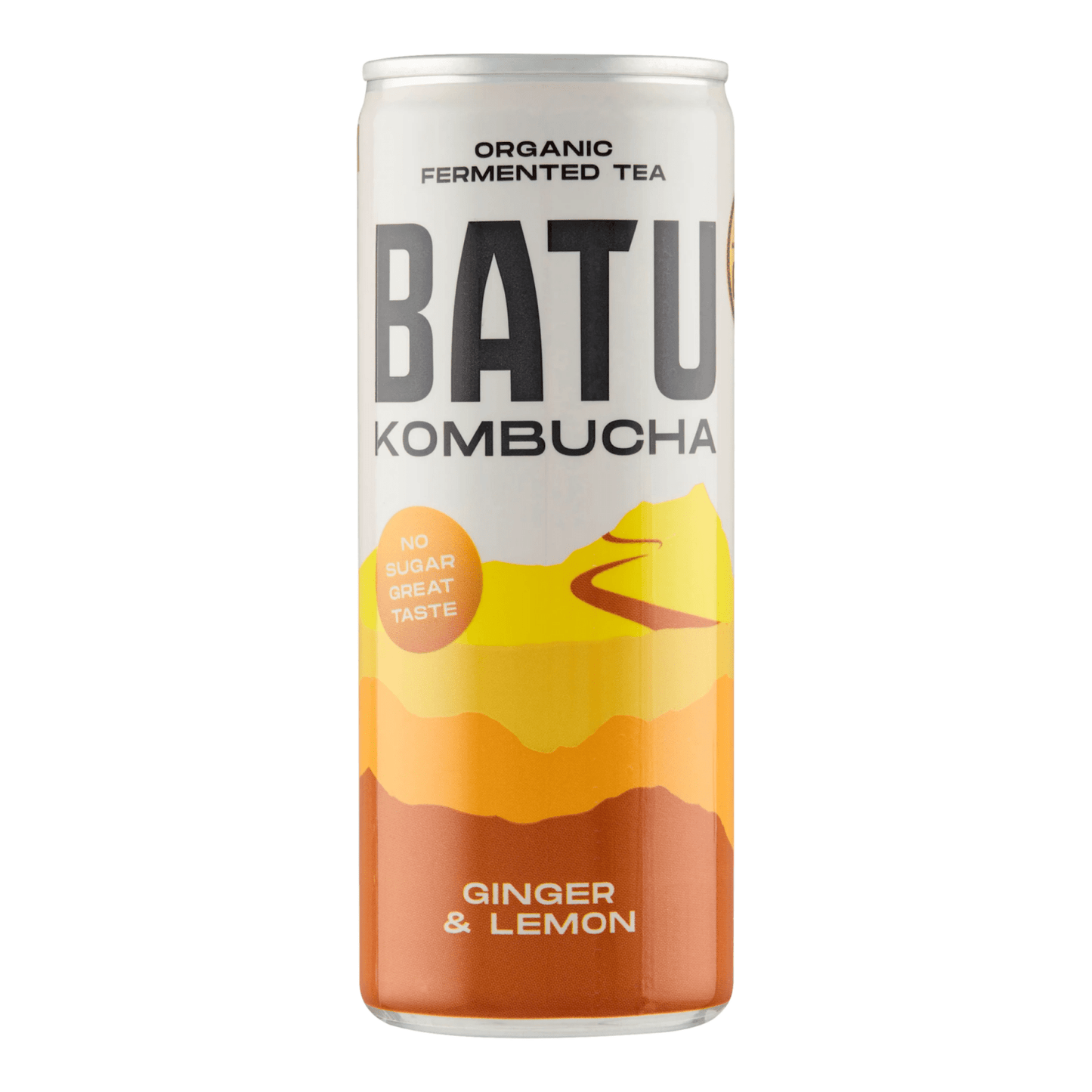 Batu kombucha jengibre limón lata (12x 25cl)