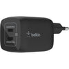 Belkin BoostCharge Pro 2-poort USB-C Gan Wall Carger con P