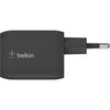 Belkin BoostCharge Pro 2-poort USB-C Gan Wall Carger con P