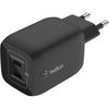 Belkin BoostCharge Pro 2-poort USB-C Gan Wall Carger con P