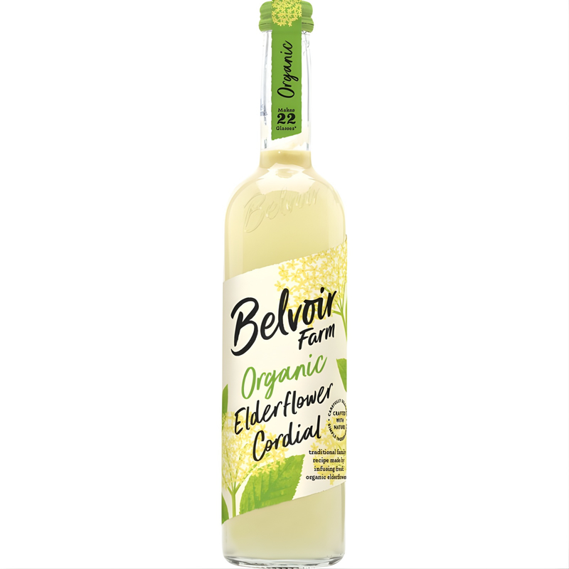 Belvoir sciroppo di fiori di sambuco cordiale biologico (6x 500ml)