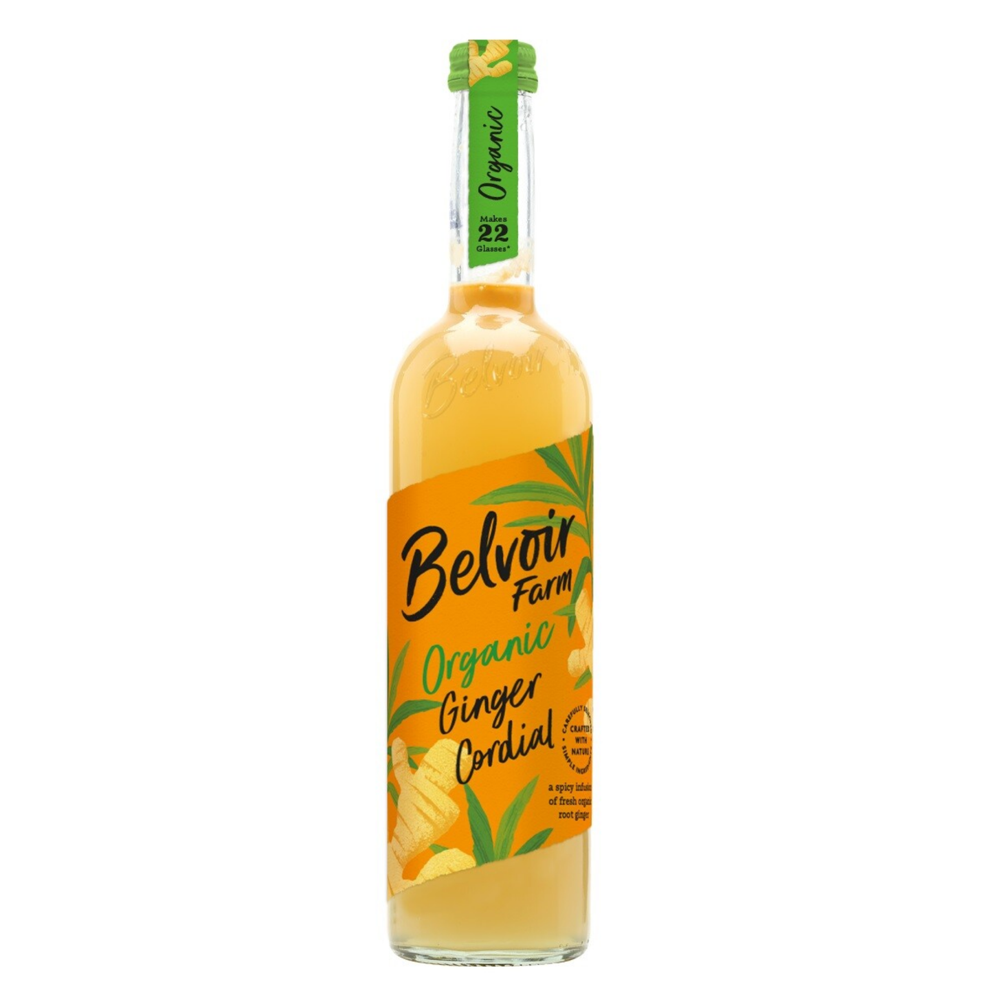 Belvoir sciroppo allo zenzero cordiale biologico (6x 500ml)