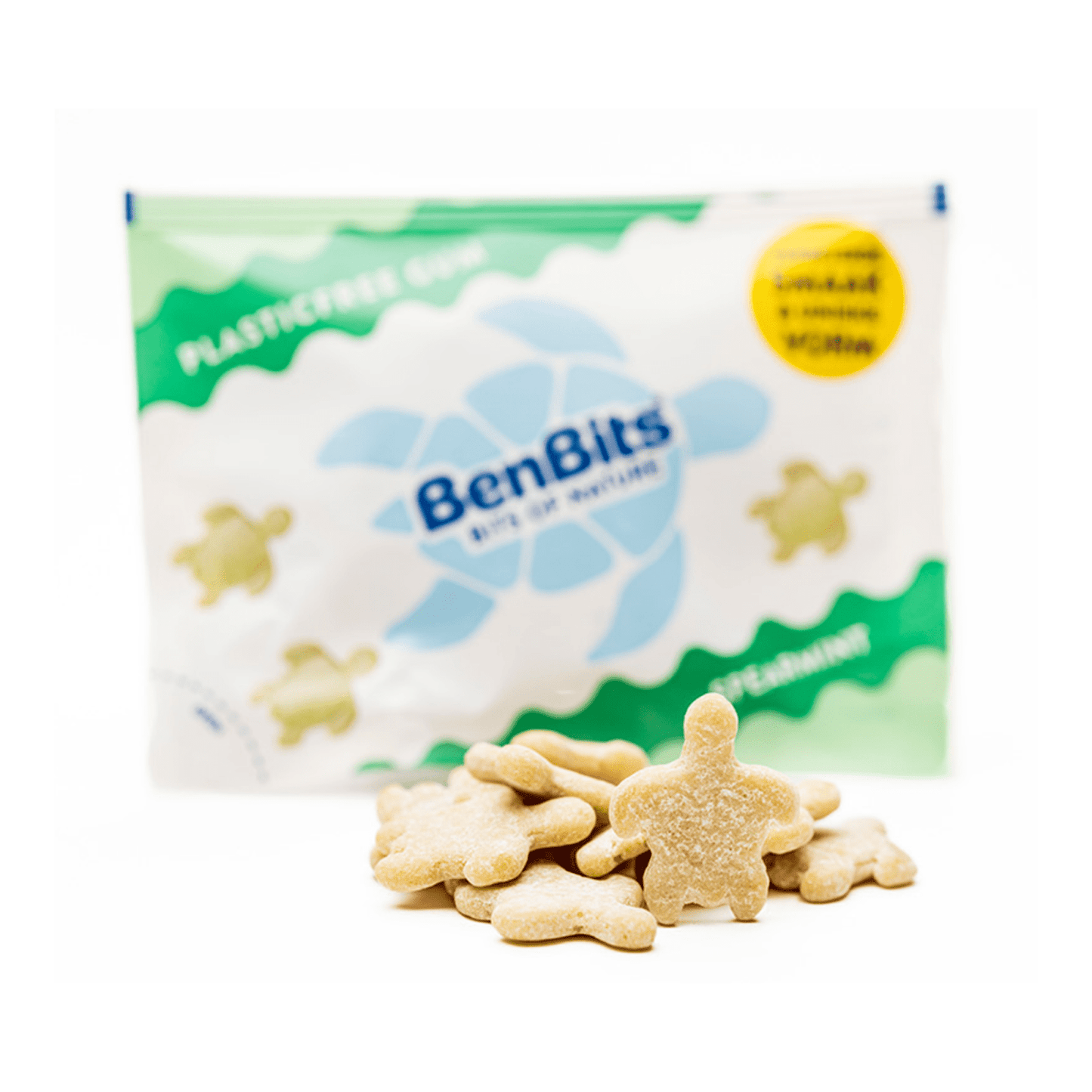 Benbits chicle menta verde caja (20x 18g)