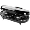 Bestron ADWM730S Double Waffle Maker para Hartvor clásico