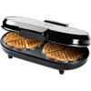 Bestron ADWM730S Double Waffle Maker para Hartvor clásico