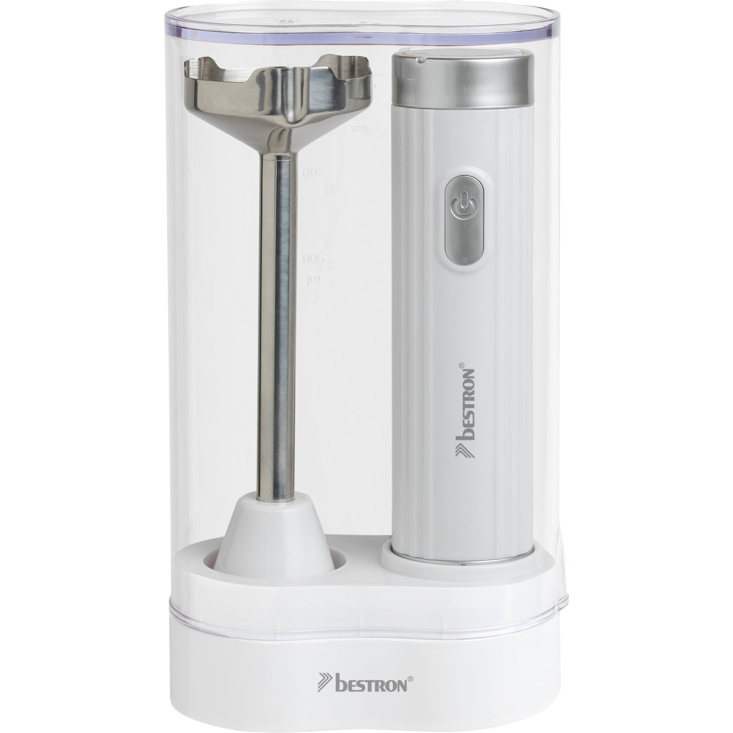 Bestron AHB400W Buxender de mano con caja de almacenamiento