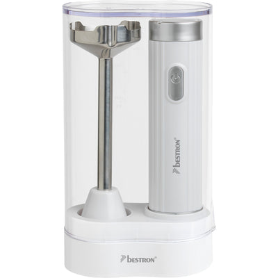 Bestron AHB400W Buxender de mano con caja de almacenamiento