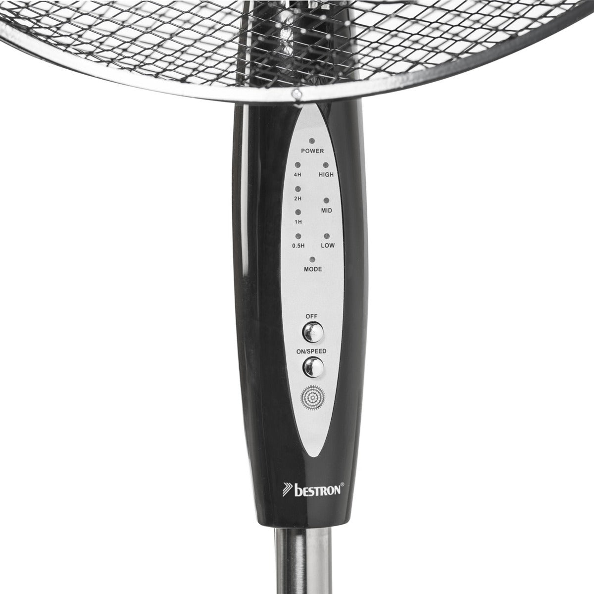 Bestron asv45zr statiefventilator con control remoto y